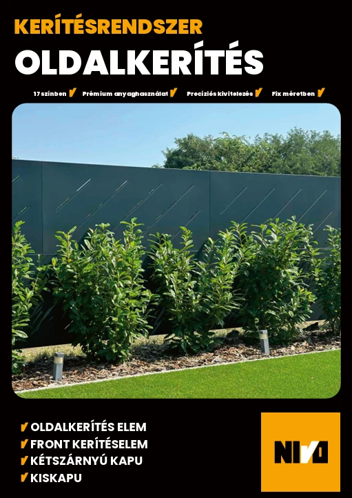 Oldalkerítés katalógus