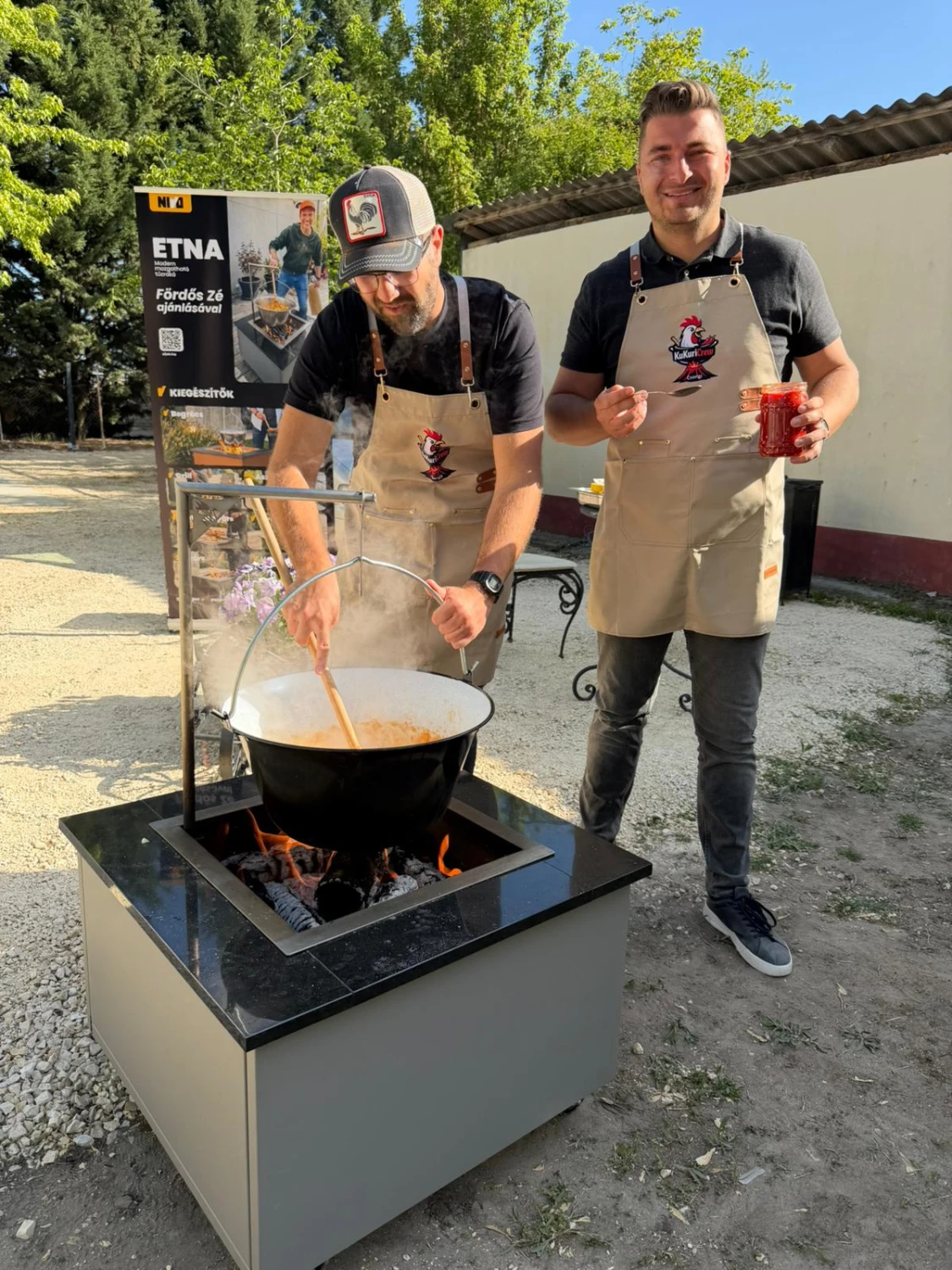 Etna Tűzrakó Fehér RAL 9016
