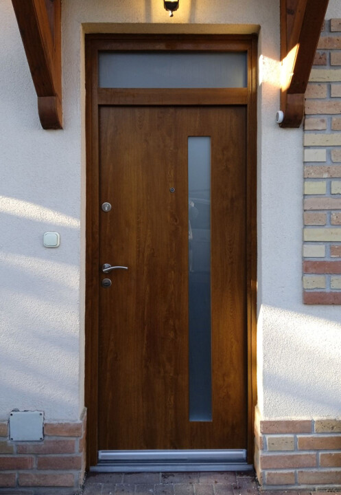 Nivo Security Entrance Door Extra M44G1 Dark Walnut