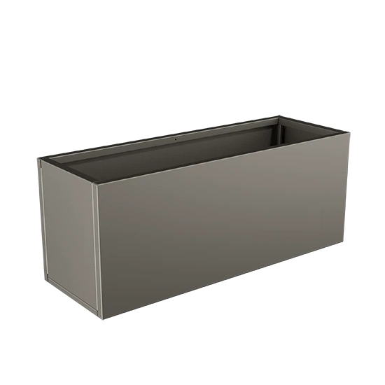 Lineo virágláda M Quartz szürke RAL 7039