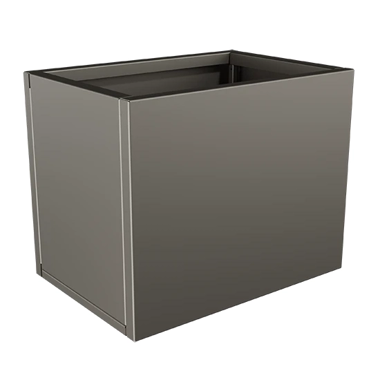 Lineo virágláda S Quartz szürke RAL 7039