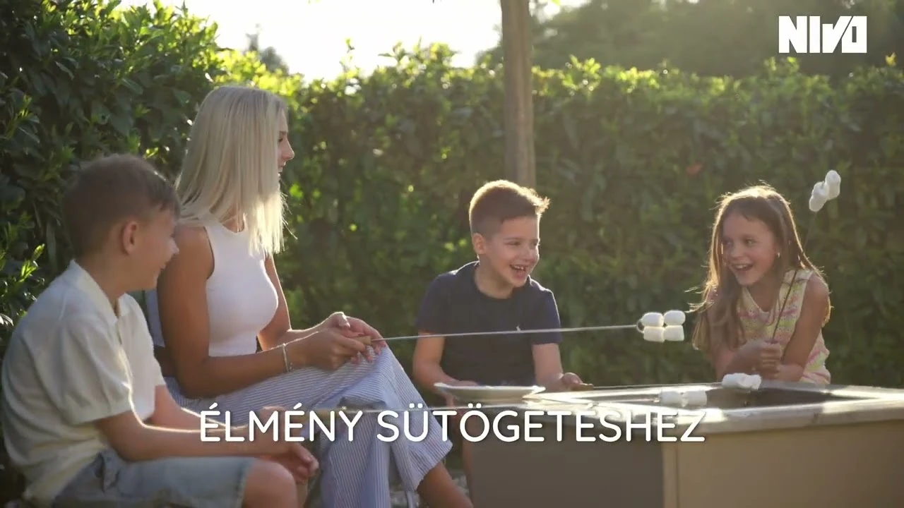 Etna Tűzrakó Quartz szürke RAL 7039