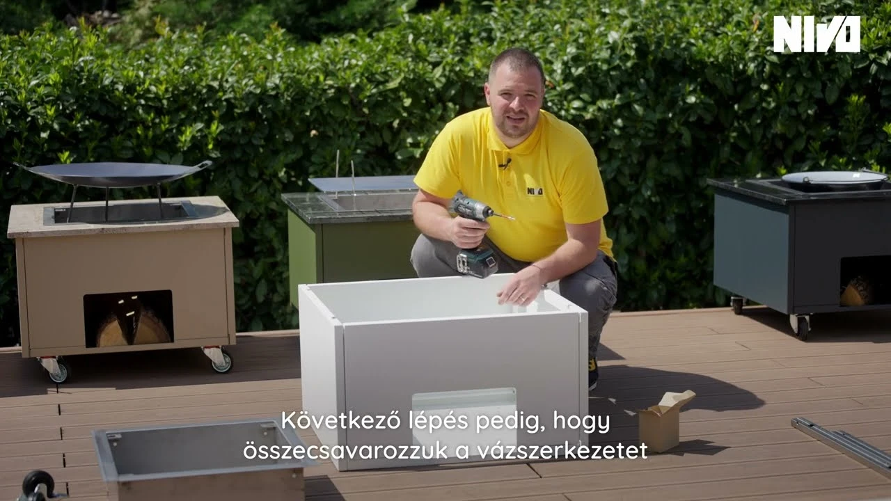 Etna Tűzrakó Rézbarna RAL 8004